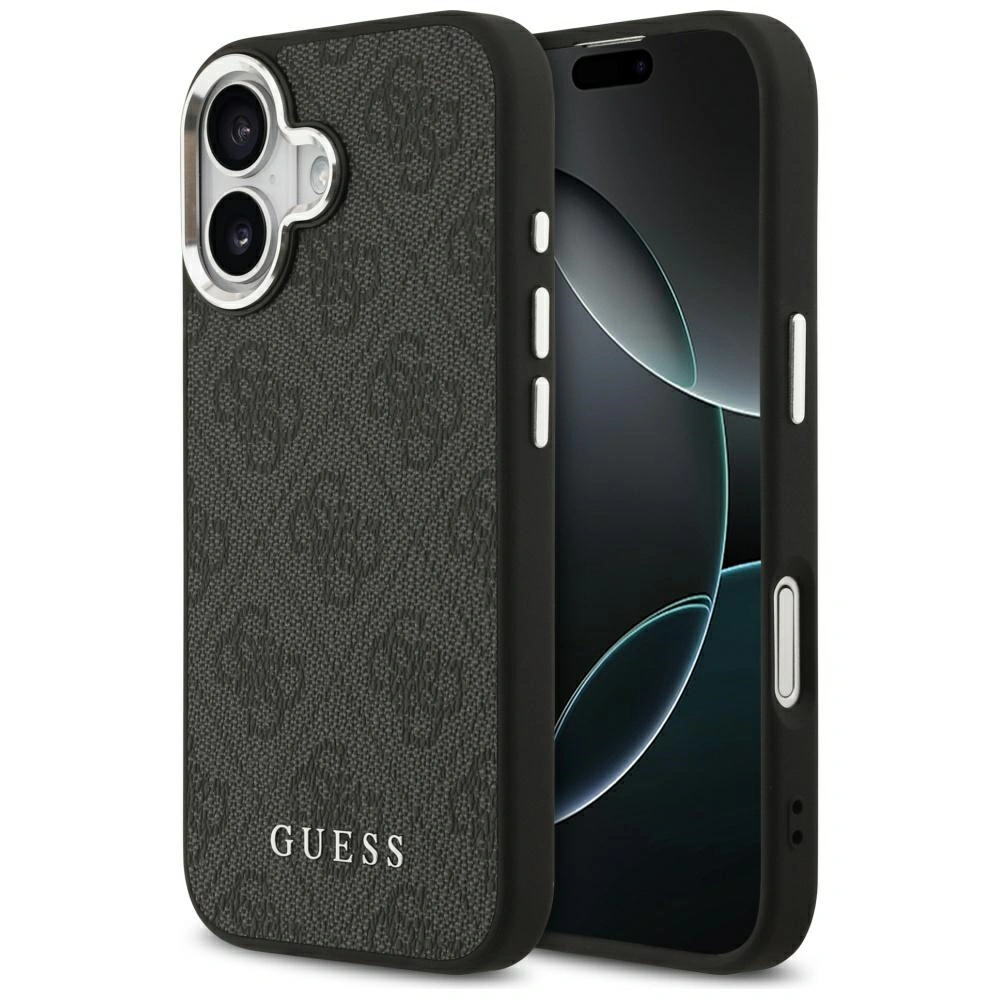 Etui Guess 4G Classic Logo MagSafe do Apple iPhone 17 czarny