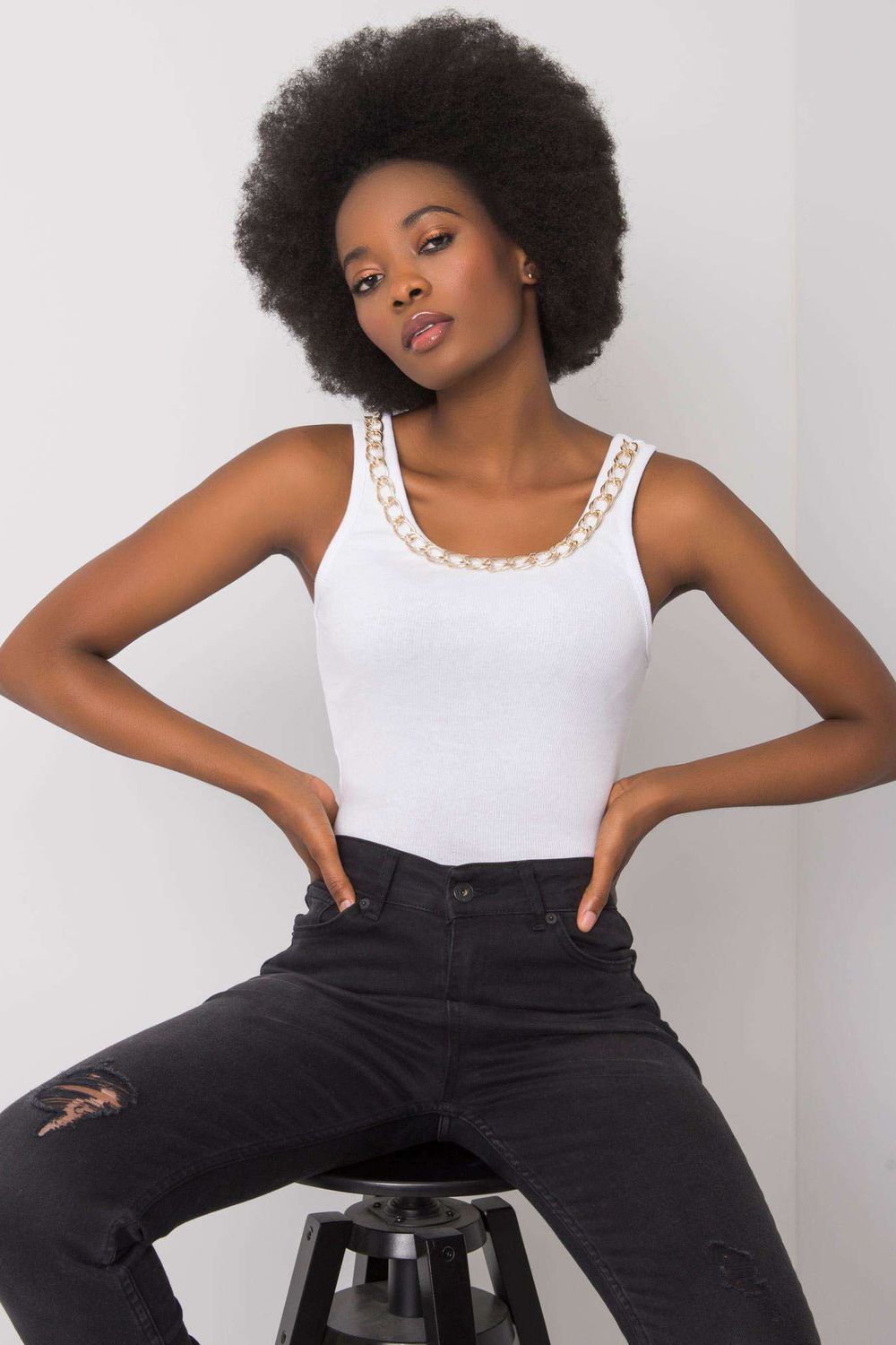  Top model 167529 Och Bella  white