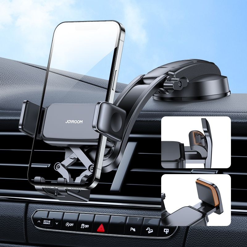 Joyroom JR-ZS283 Dash & Windshield Car Mount Black