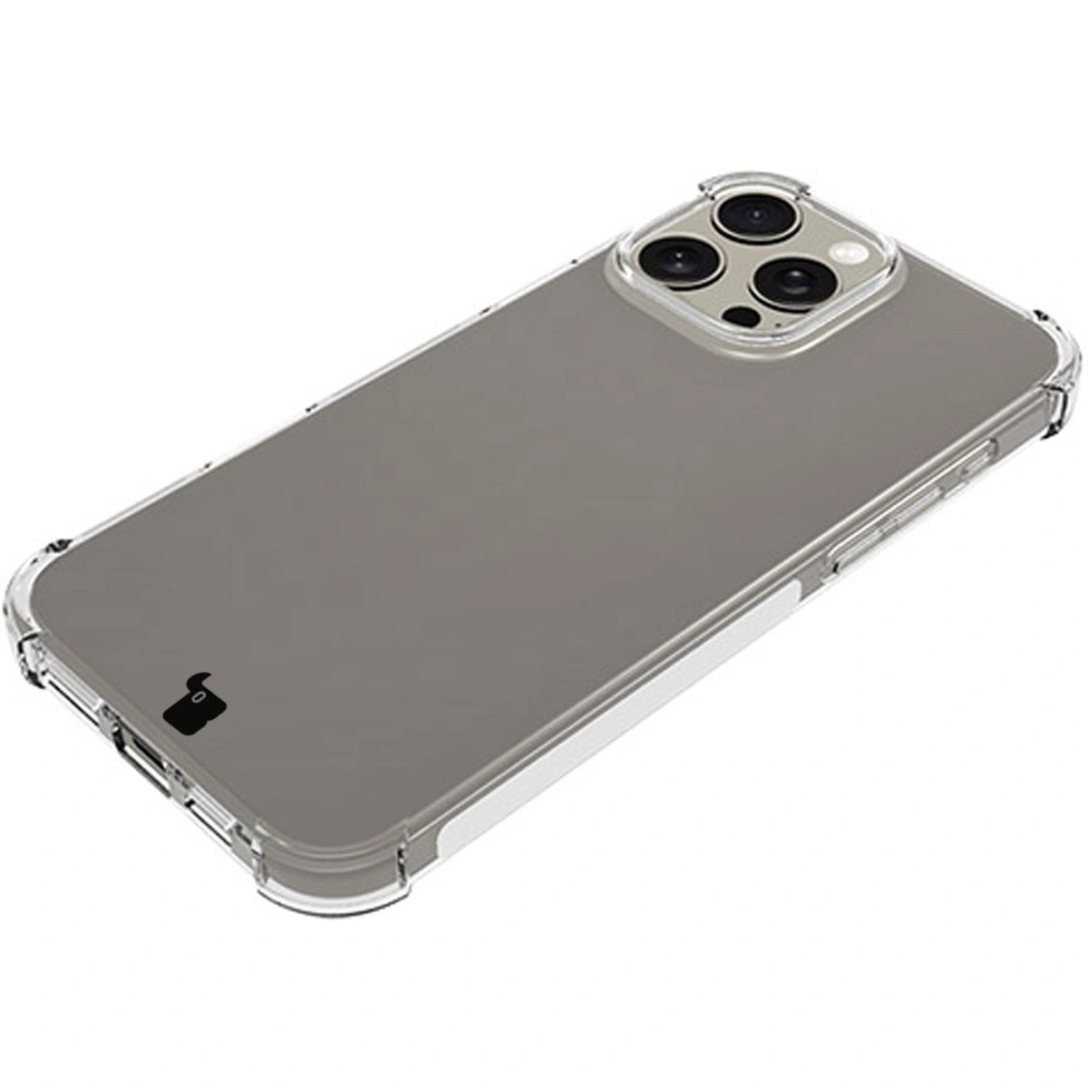 Bizon Case Clear Pack case + 2x tempered glass + lens glass Apple iPhone 16 Pro Max