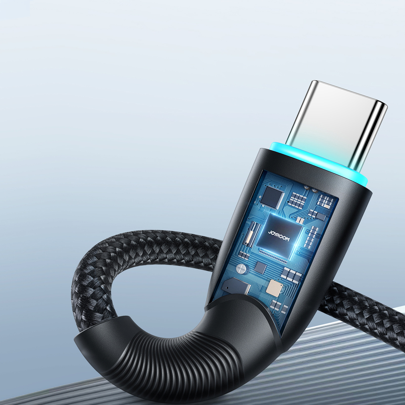 Joyroom Starry Series SA32-AC6 cable USB-A / USB-C 100W 1m black
