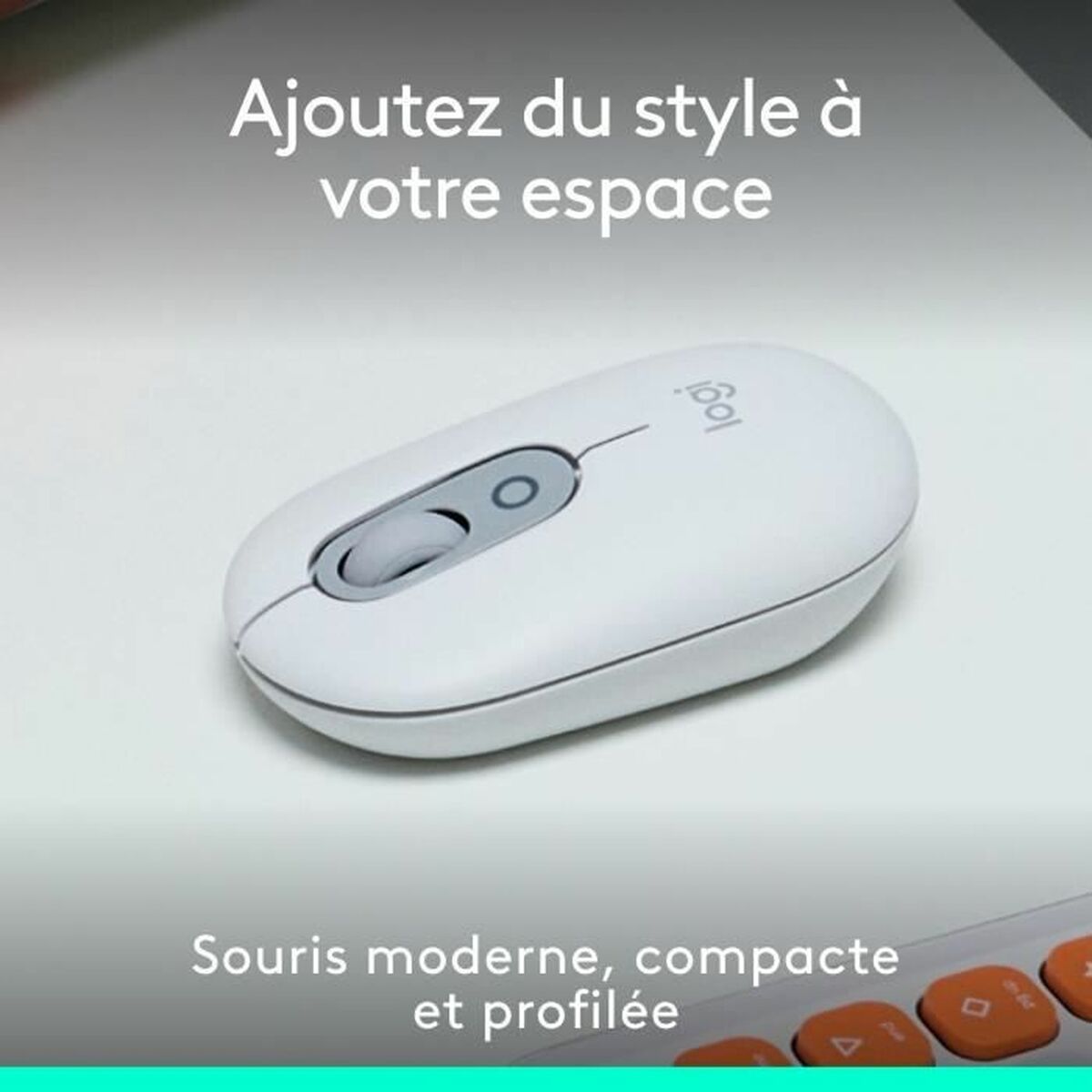 Wireless Bluetooth Mouse Logitech Pop White