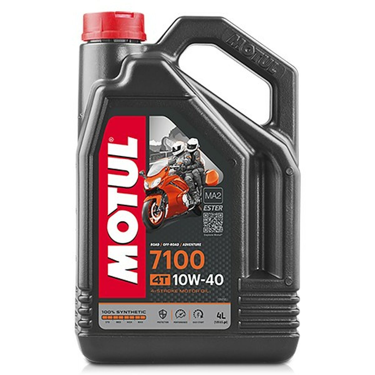 Motor Oil for Motorcycle Motul 7100 10W40 4 L