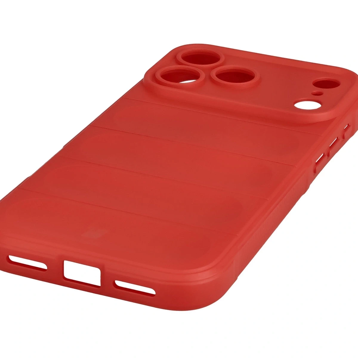 Pancerne etui Bizon Case Tur do Apple iPhone 17 Pro Max czerwone