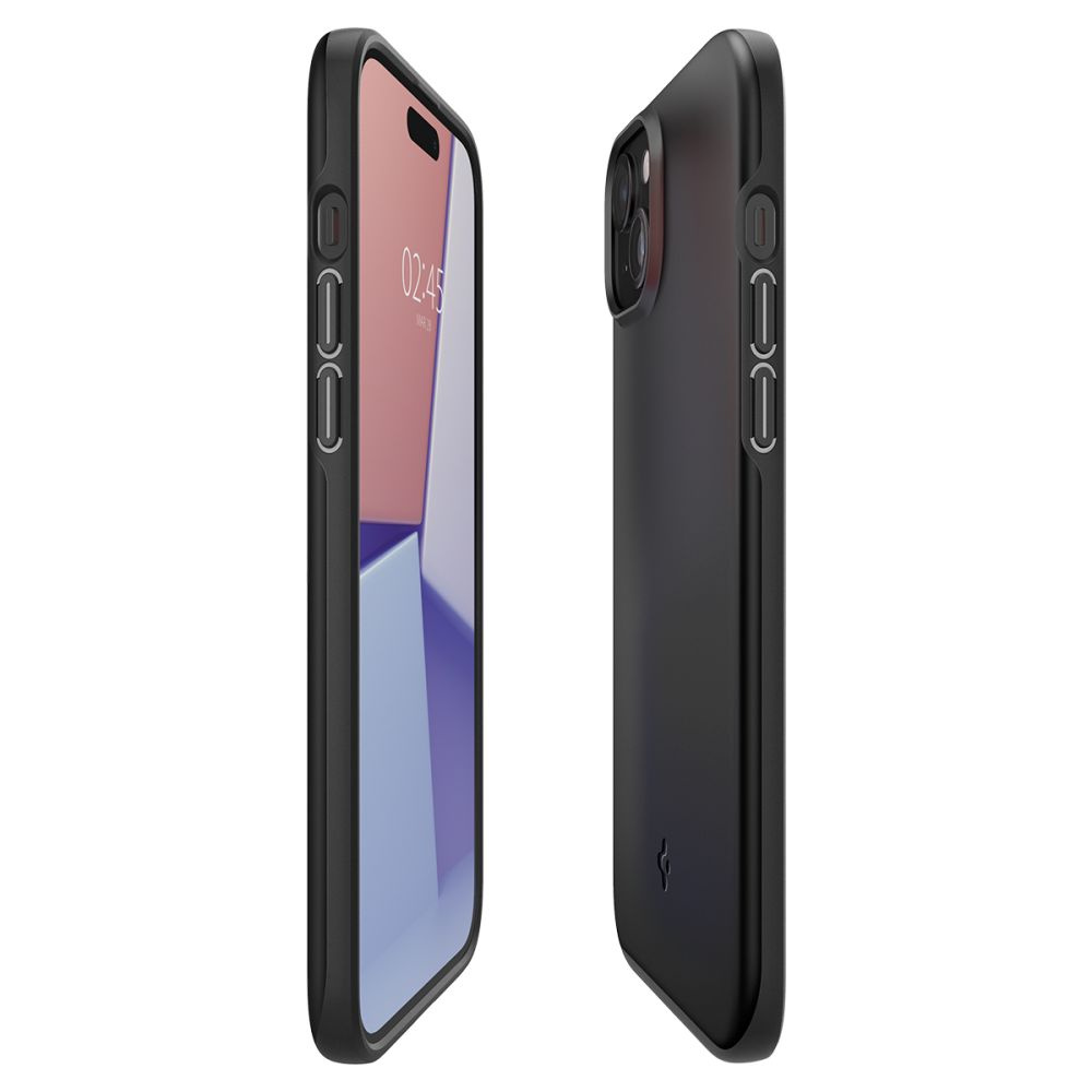Spigen Thin Fit Apple iPhone 15 Plus Black
