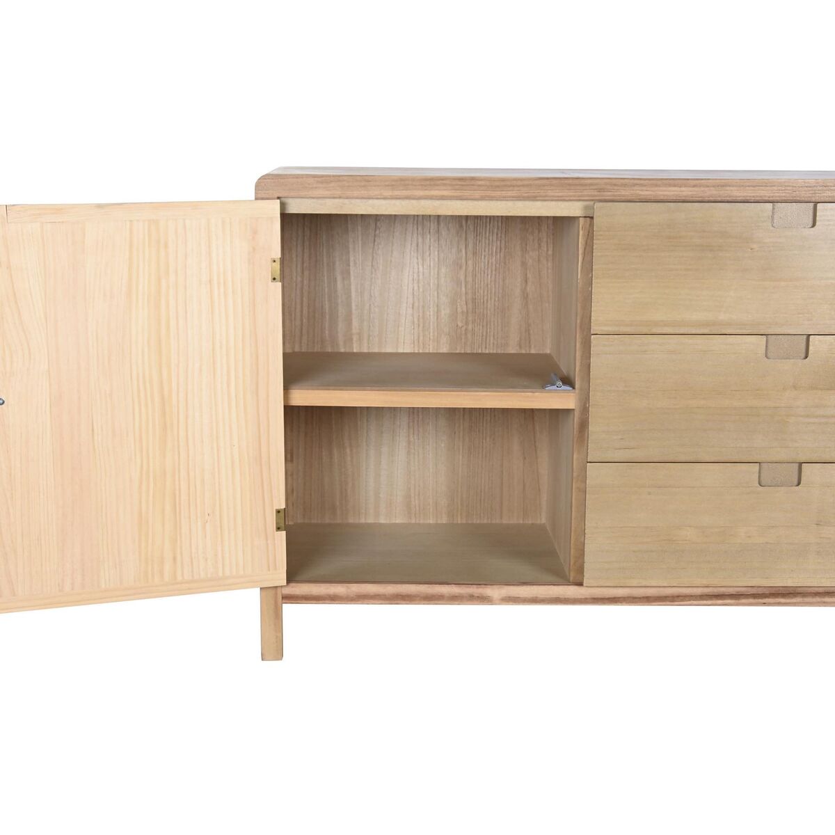 Sideboard DKD Home Decor Light brown 120 x 40 x 80 cm Pinewood MDF Wood