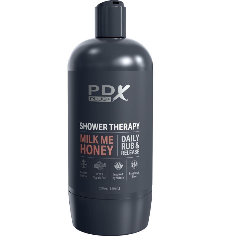 PDX PLUS - STROKER DISCREET DESIGN SHAMPOO BOTTLE MILK ME HONEY CARAMEL
