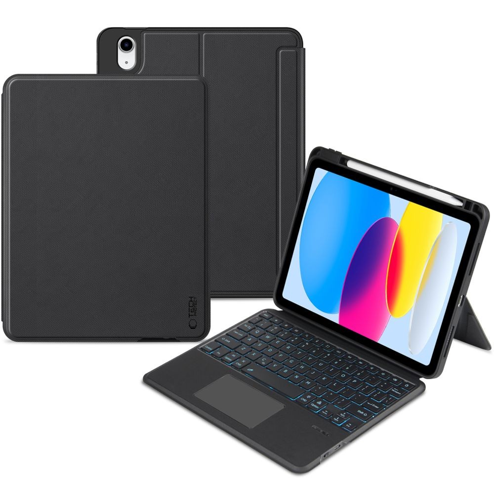 Tech-Protect SmartCase Mag Pen + Keyboard Apple iPad 10.9" 2022 (10 gen) Black