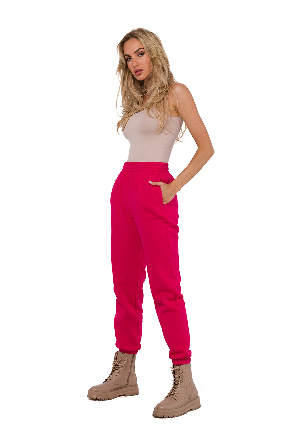  Tracksuit trousers model 184717 Moe  pink