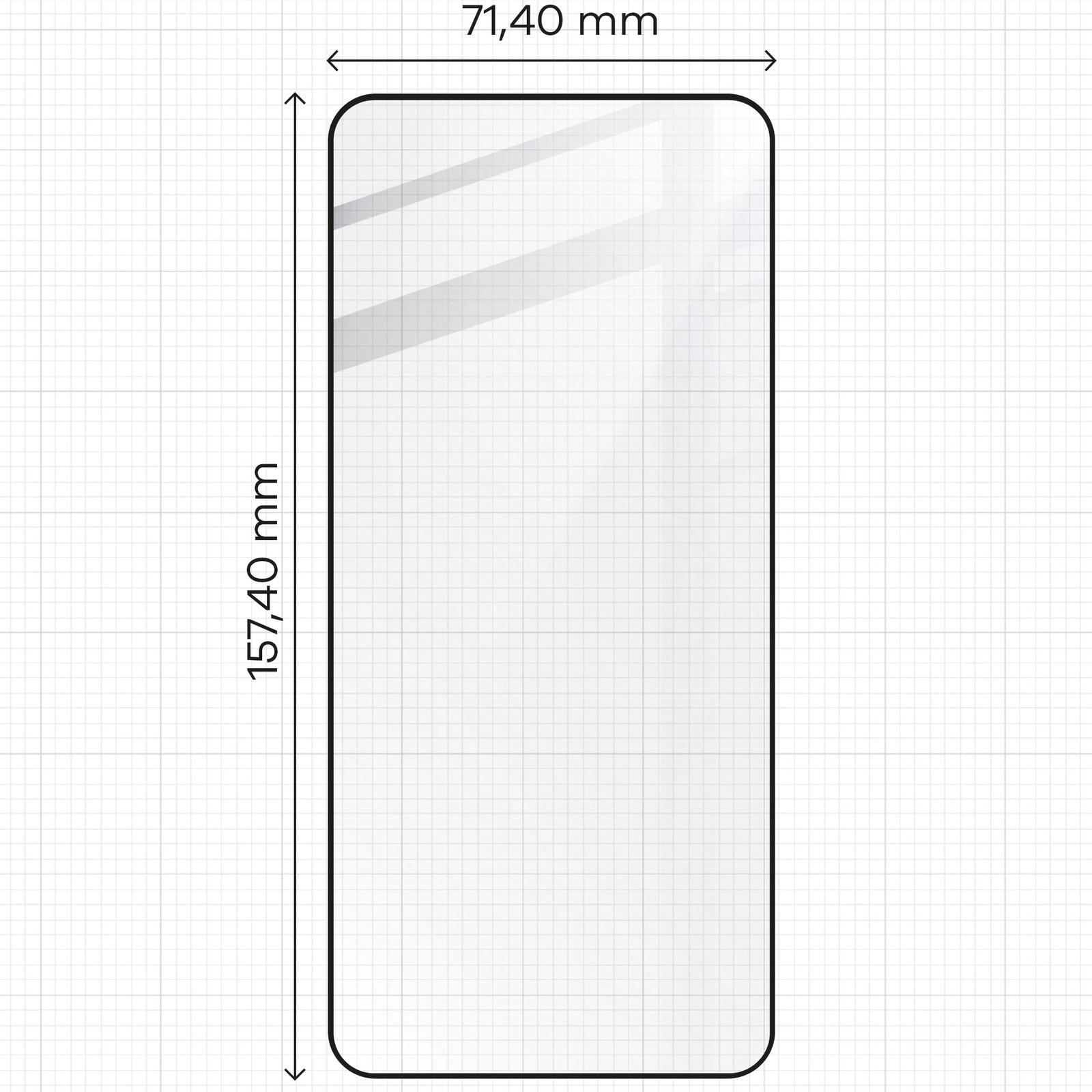 Bizon Glass Edge 2 Xiaomi Poco F6 Pro black