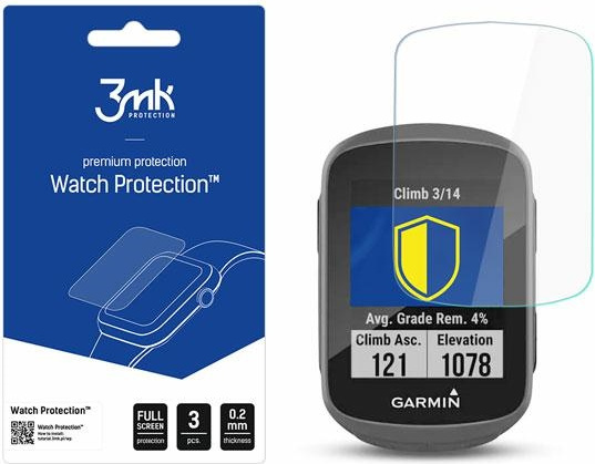 3MK FlexibleGlass Watch Protection Garmin Edge 130 Plus