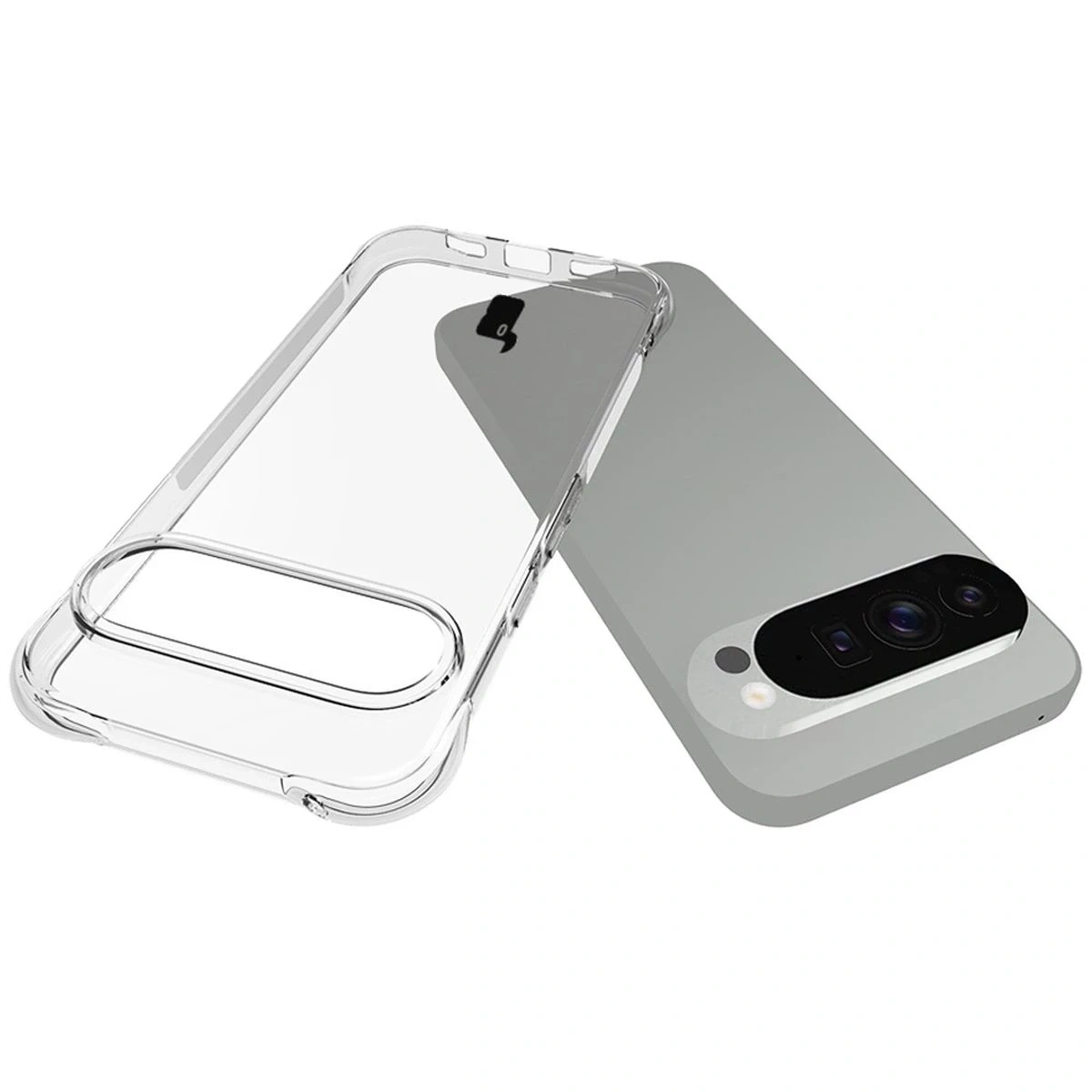 Etui + 2x szkło hartowane + szkiełko na obiektyw Bizon Case Clear Pack do Google Pixel 10 Pro XL