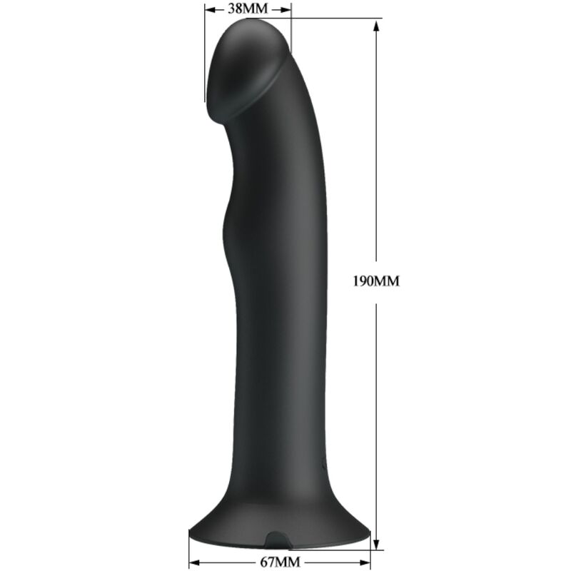 PRETTY LOVE - MURRAY VIBRATOR AND STIMULATOR BLACK