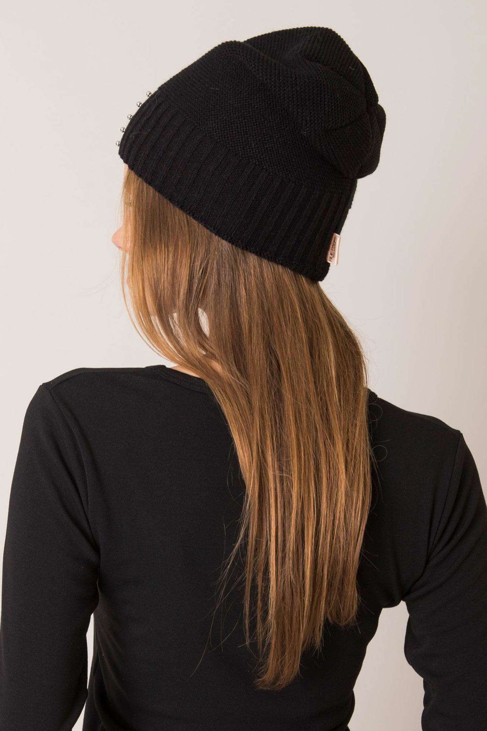   Czapka Damska Model JK-CZ-13.65 Black - Rue Paris  black