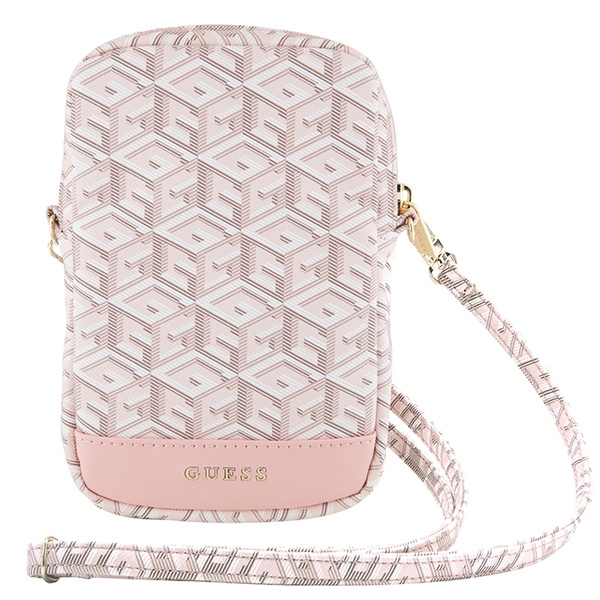Guess GUWBZPGCSPGP Zip GCube Bottom Stripe pink