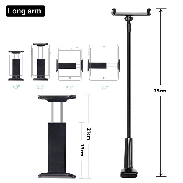 AWEI X3 Desk Holder 4-10,5 inch white