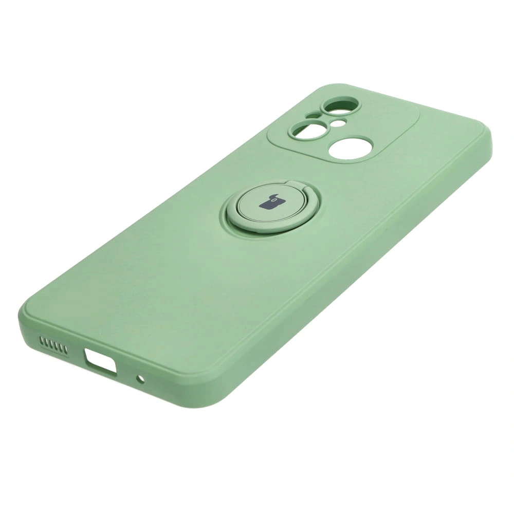 Bizon Case Silicone Ring Sq Xiaomi Redmi 12C light green