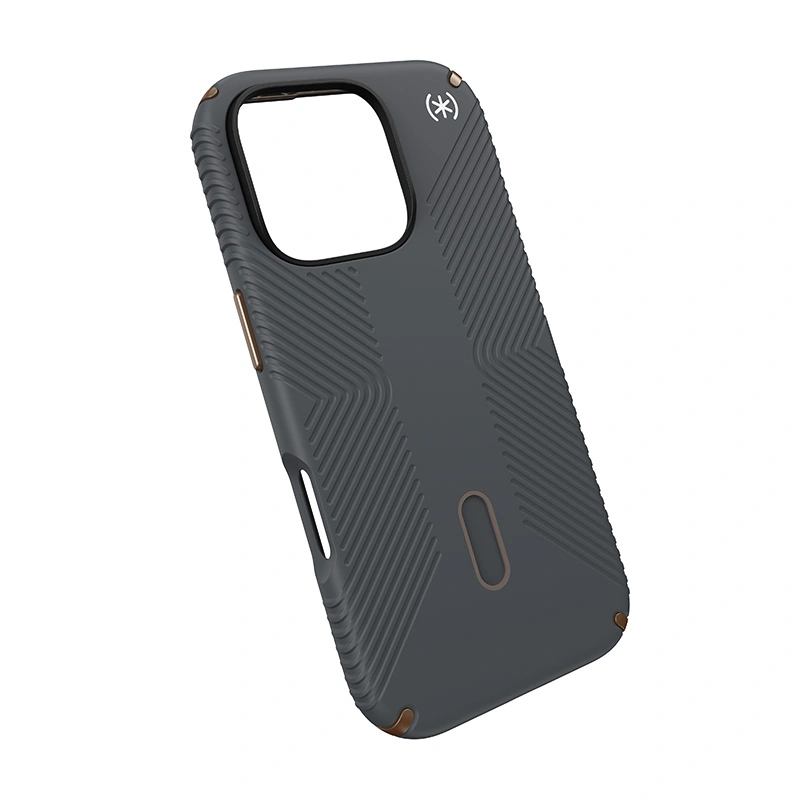 Case Speck Presidio2 Grip ClickLock & MagSafe Apple iPhone 16 Pro (Charcoal Grey / Cool Bronze / White)