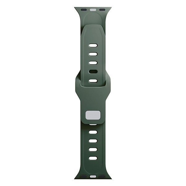 3MK Silicone Watch Strap Apple Watch 4/5/6/7/8/9/SE/Ultra 42/44/45/49mm dark green
