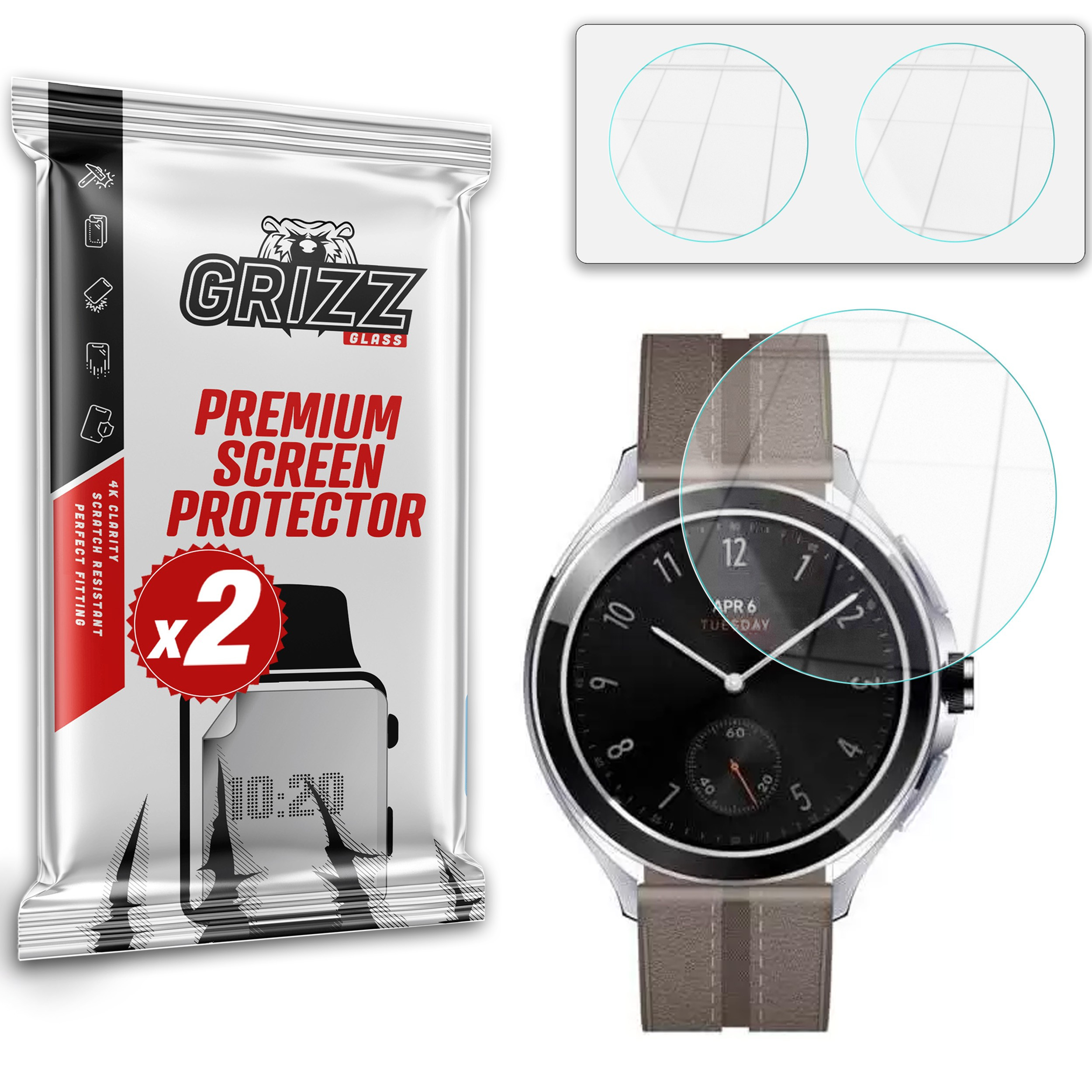 GrizzGlass HybridGlass Xiaomi Watch 2 Pro