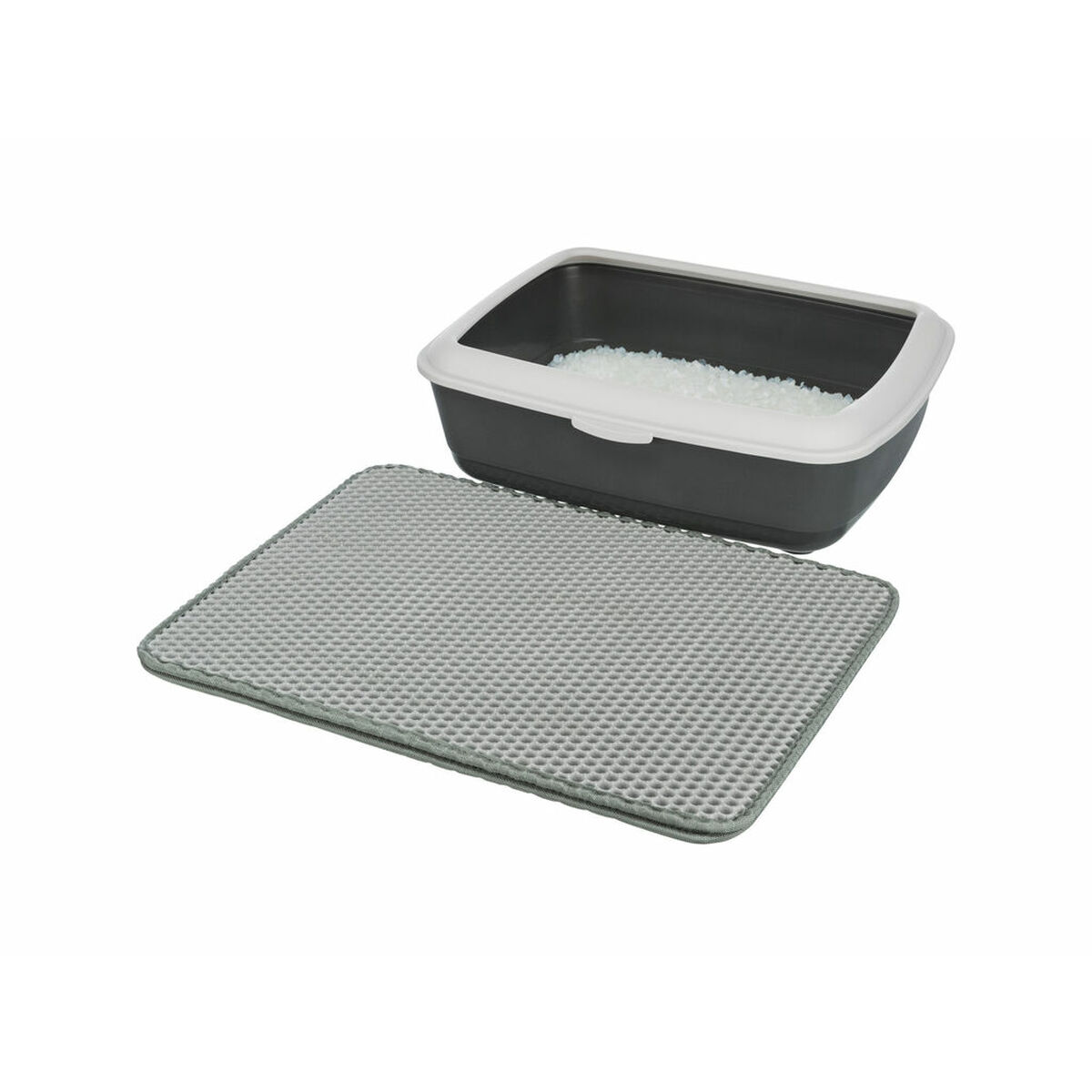 Sieve Trixie Grey Eva Rubber 40 × 55 cm Sieve Trixie Grey Eva Rubber 40 × 55 cm