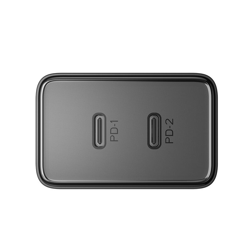 Joyroom wall charger JR-TCF09 2xUSB-C 40W black
