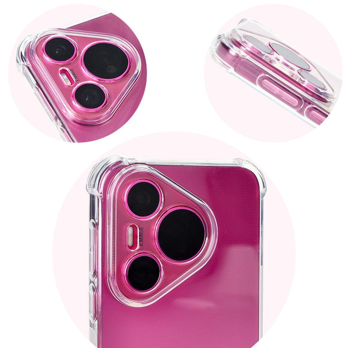 Bizon Case Salpa Huawei Pura 70 Pro / Pro+ clear