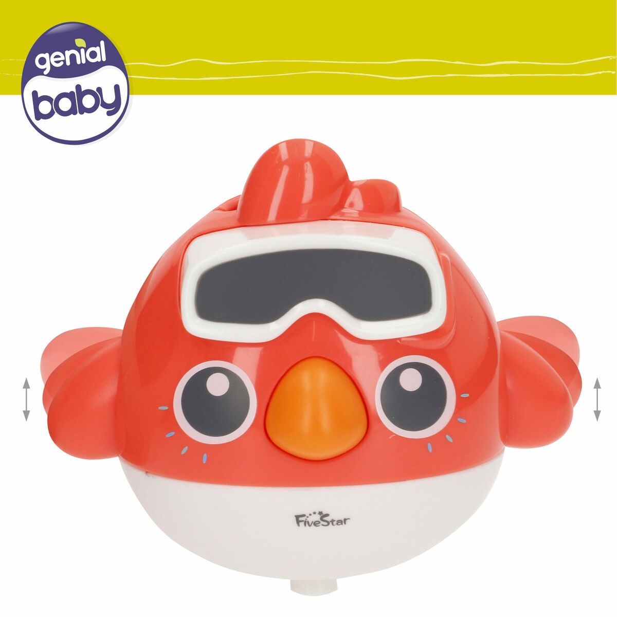 Bath Toy Colorbaby 16 x 6,5 x 9 cm 6 Units