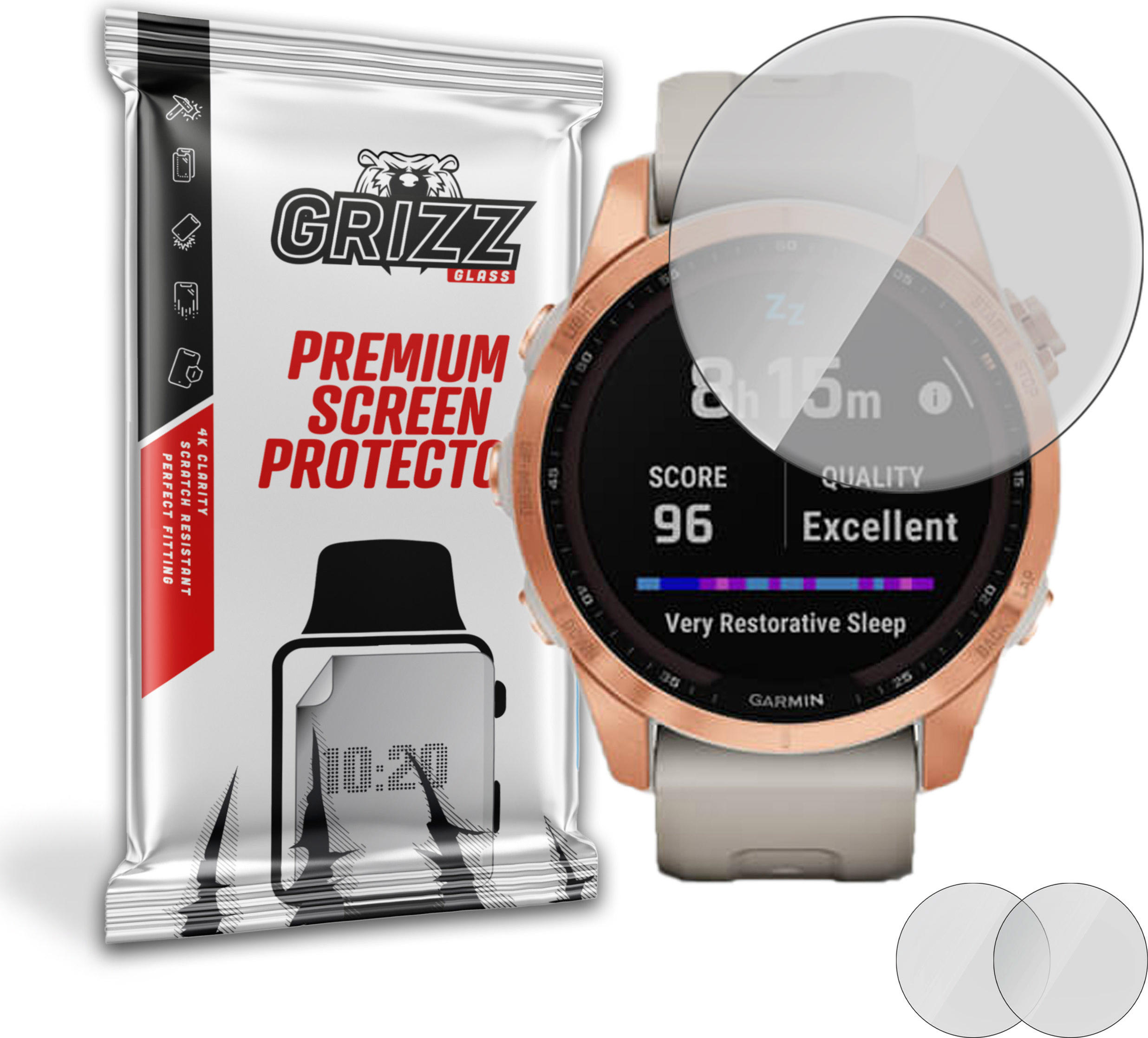 GrizzGlass PaperScreen Garmin Fenix 7s