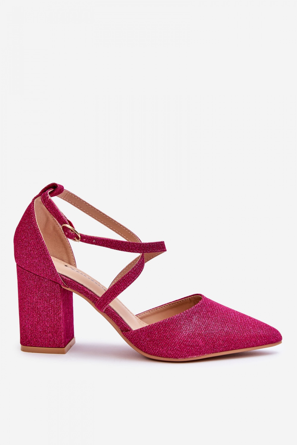  Block heel pumps model 181455 Step in style  pink