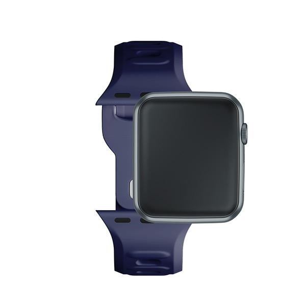3MK Silicone Watch Strap Apple Watch 4/5/6/7/SE/8/9 40/41mm ocean blue