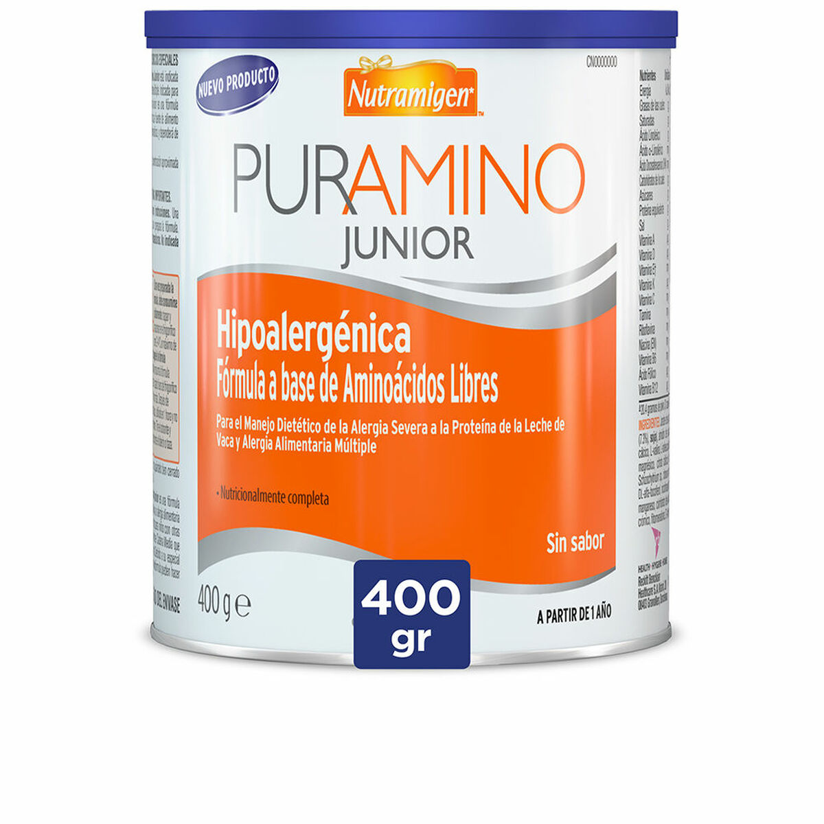 Powdered Milk Nutramigen Puramino Junior 400 g