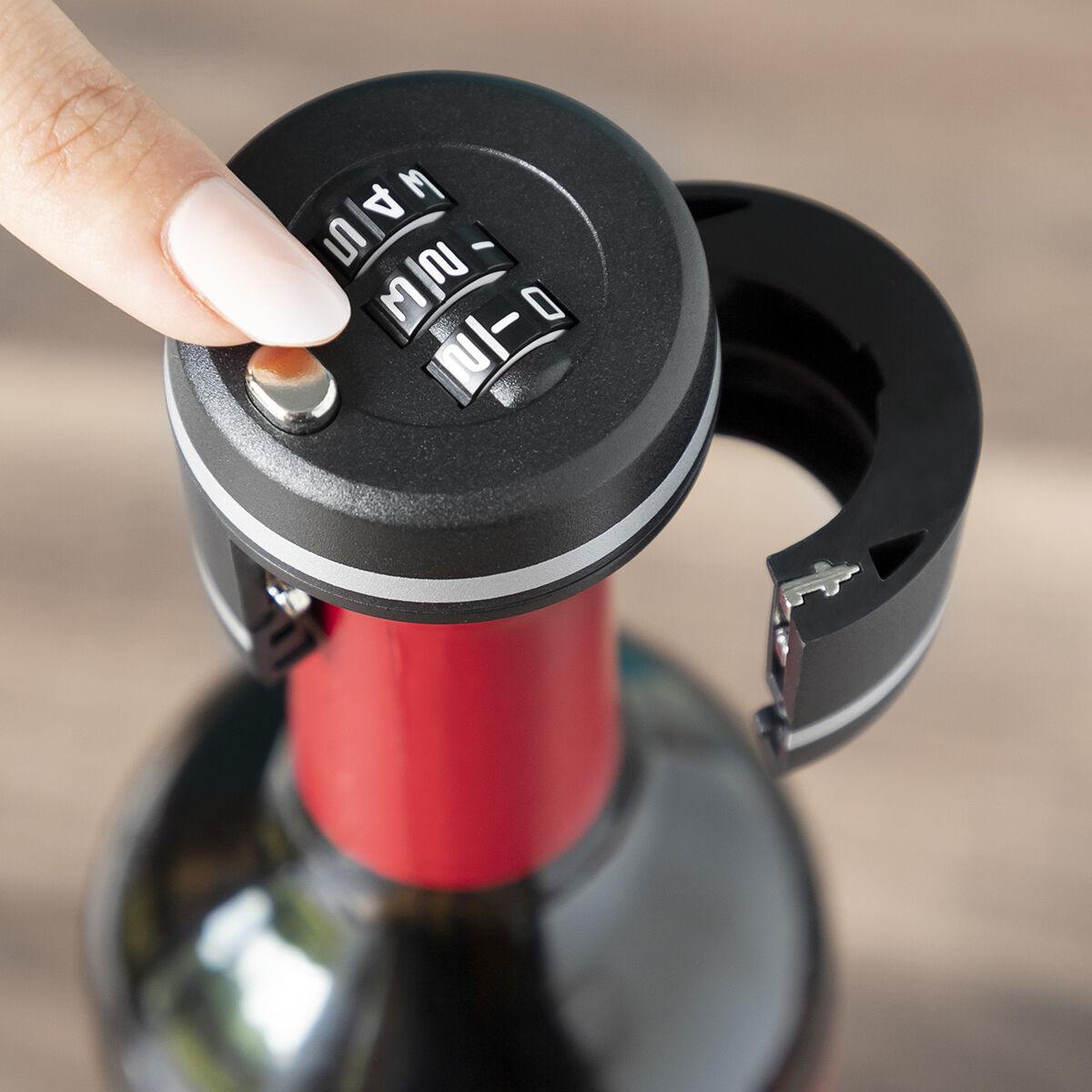 Lock for Wine Bottles Botlock InnovaGoods