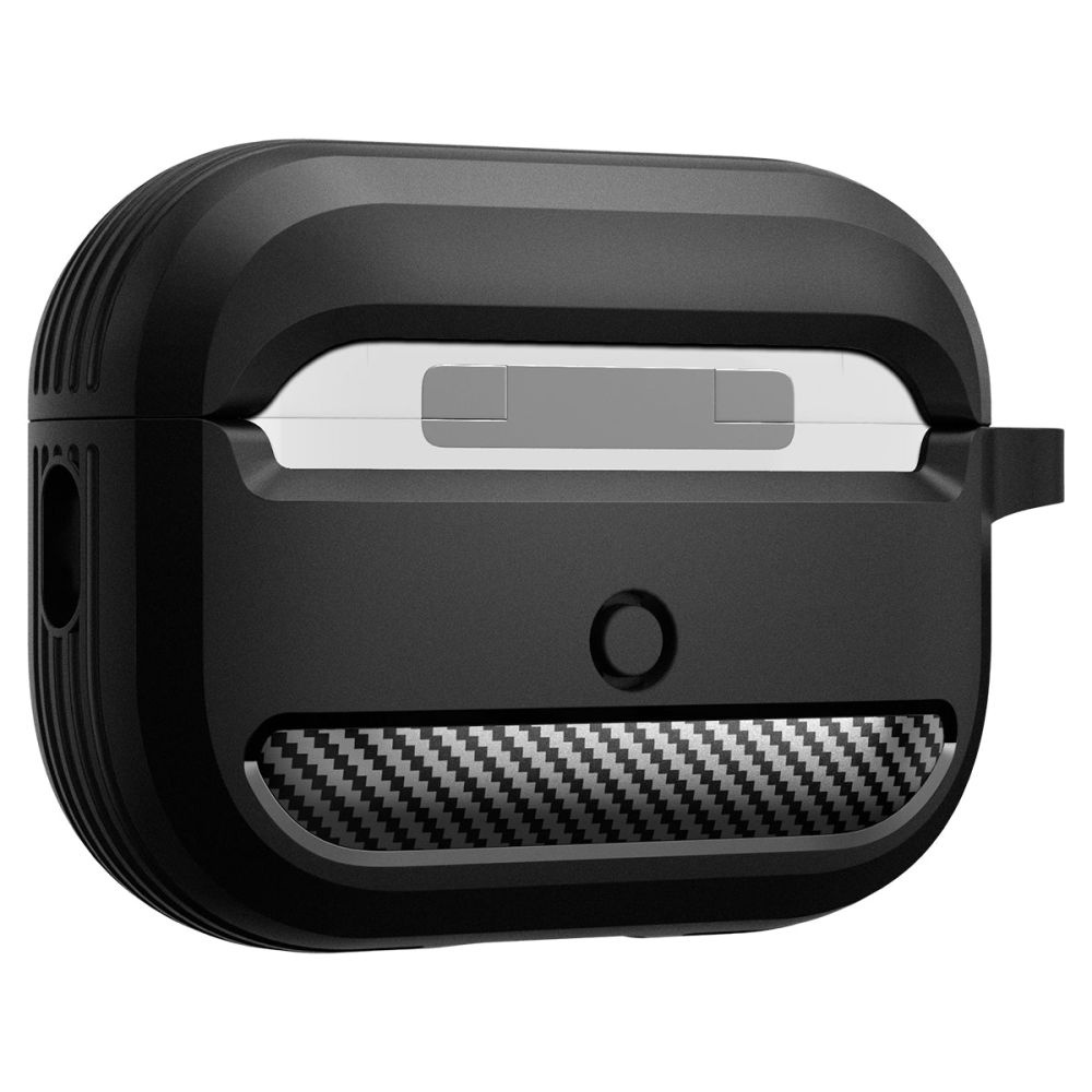 Spigen Rugged Armor Apple AirPods Pro 2/1 Matte Black