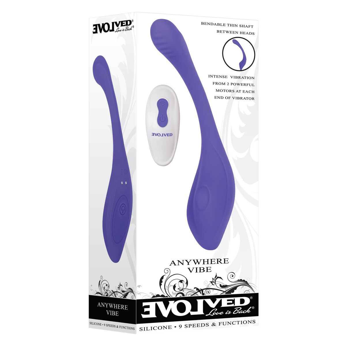 Dual Stimulation Vibe Evolved Purple Dual Stimulation Vibe Evolved Purple