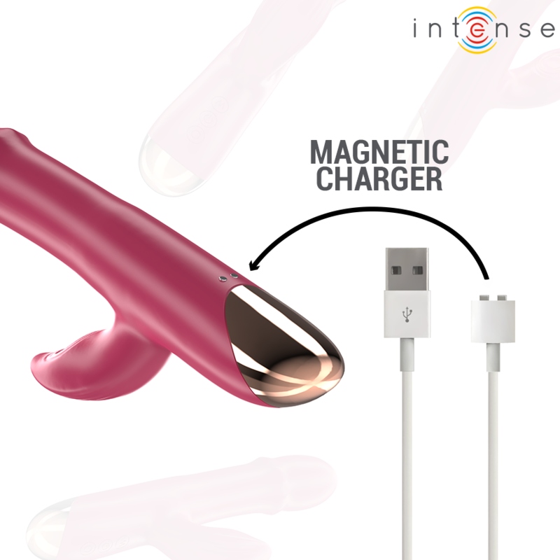 INTENSE - CHLOE MULTIFUNCTION VIBRATOR 3 IN 1 RED