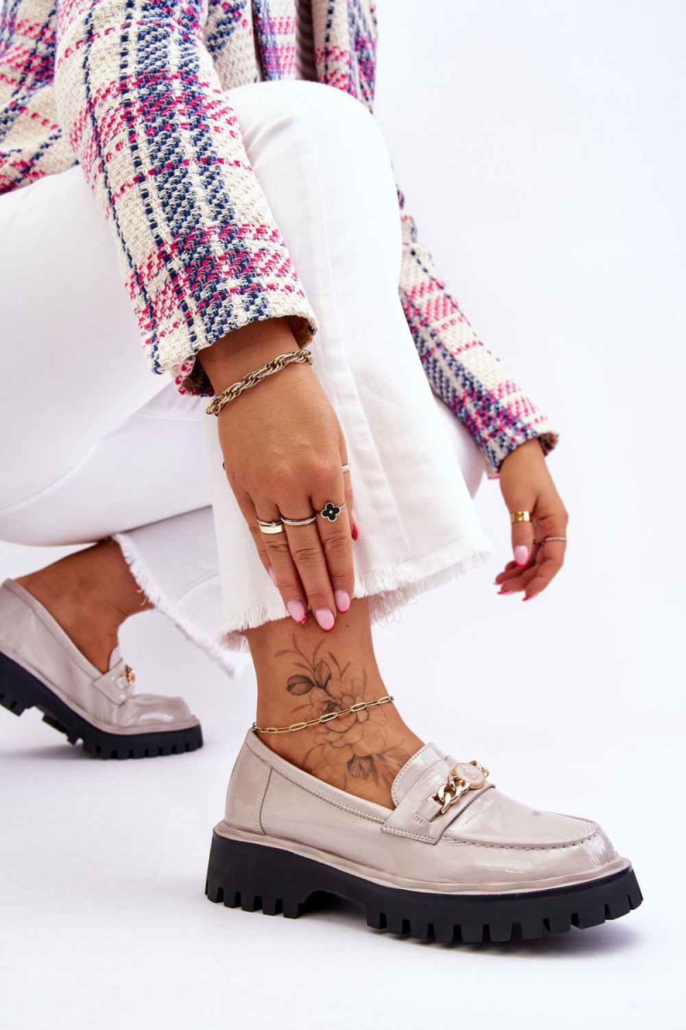  Mocassin model 176607 Step in style  grey