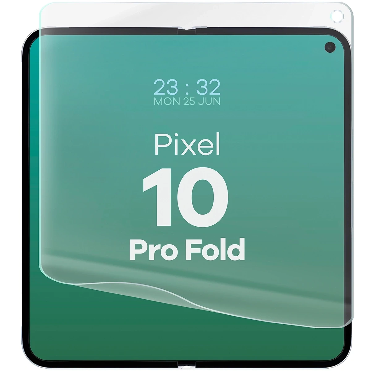 Folia hydrożelowa na środkowy ekran Bizon Glass Hydrogel Mid Duo do Google Pixel 10 Pro Fold [2 PACK]