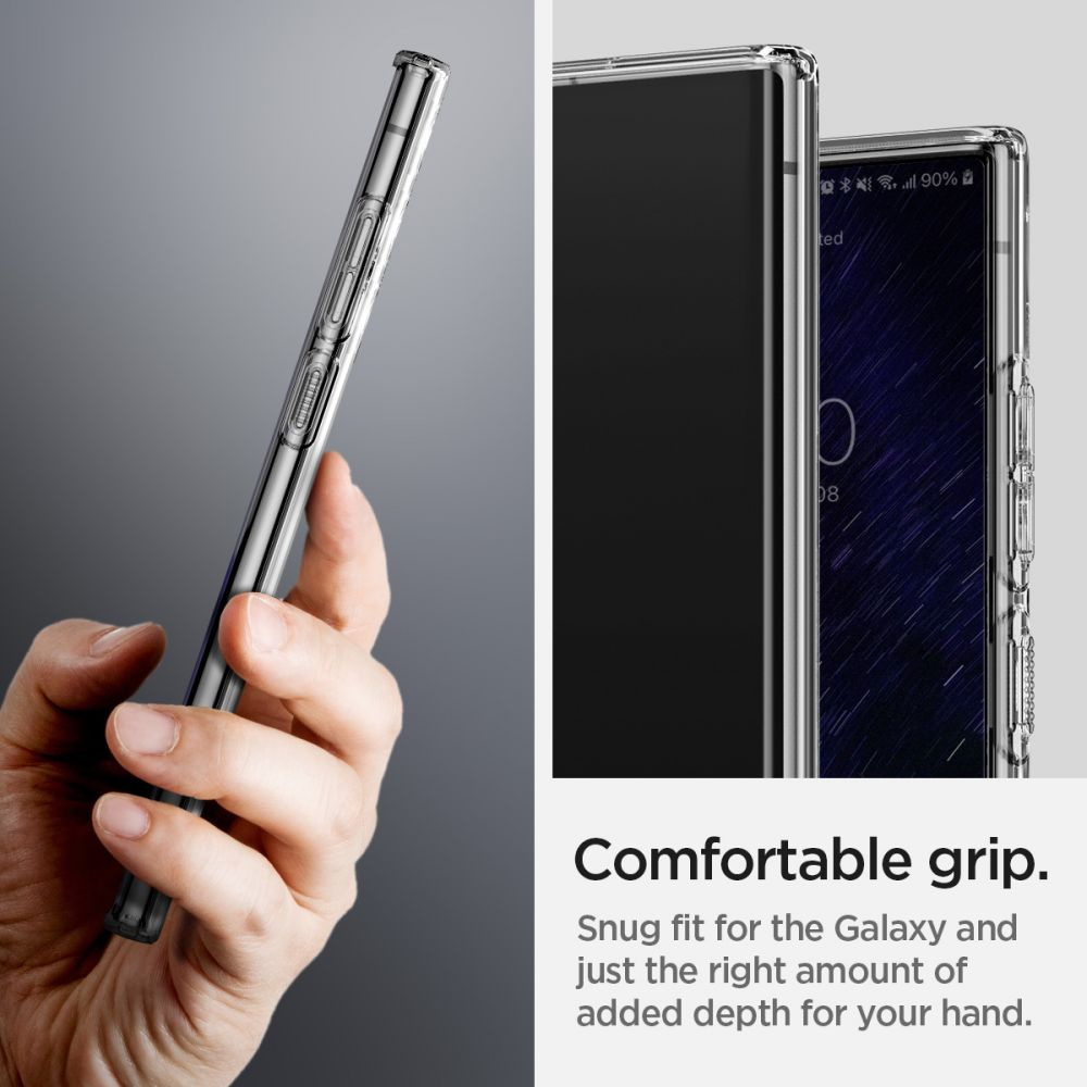 Etui Spigen Liquid Crystal Samsung Galaxy S22 Ultra Crystal Clear