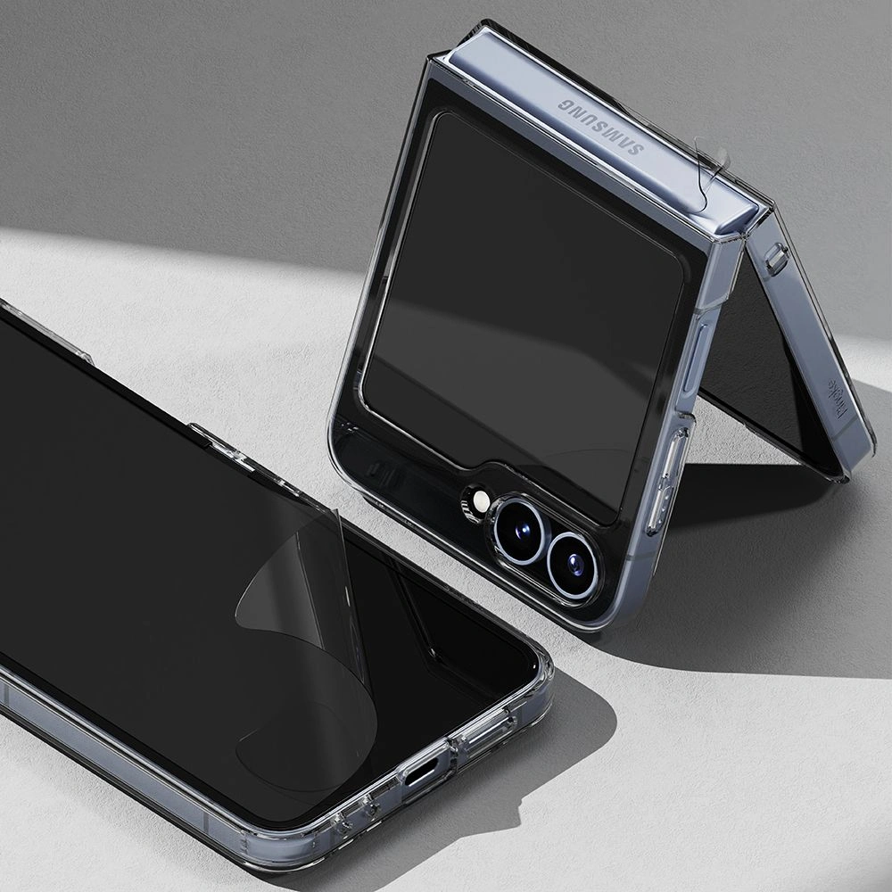 Protector Kit Ringke 3in1 Protector Samsung Galaxy Z Flip 6 Clear [2 PACK]