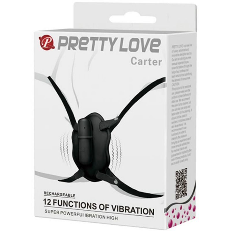 PRETTY LOVE STRAP OP WITH VIBRATING BULLET CARTER