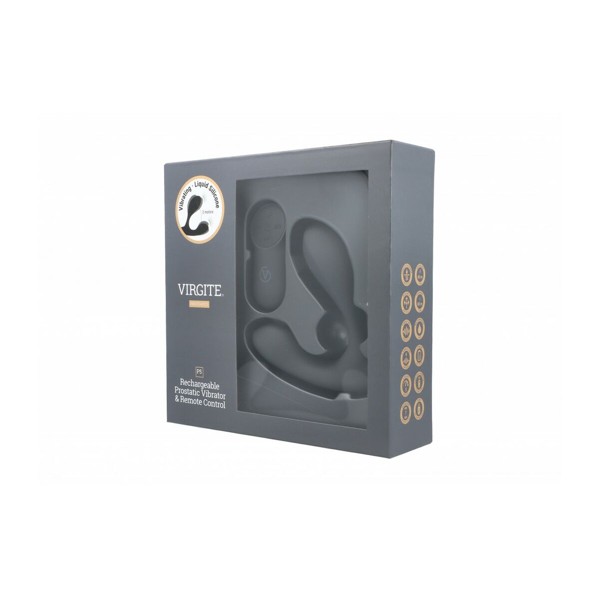 Prostate Massager Virgite P5 Black