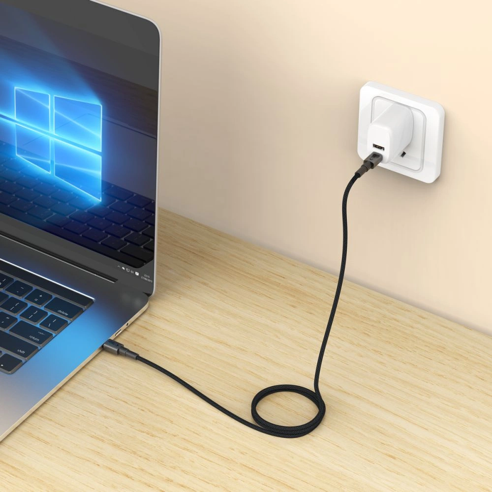 Tech-Protect Ultraboost DNA USB-C / Lightning Cable PD27W/3A 200cm Iron Grey