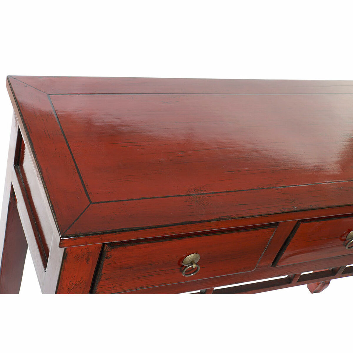 Console DKD Home Decor Red Metal 113 x 38 x 83 cm