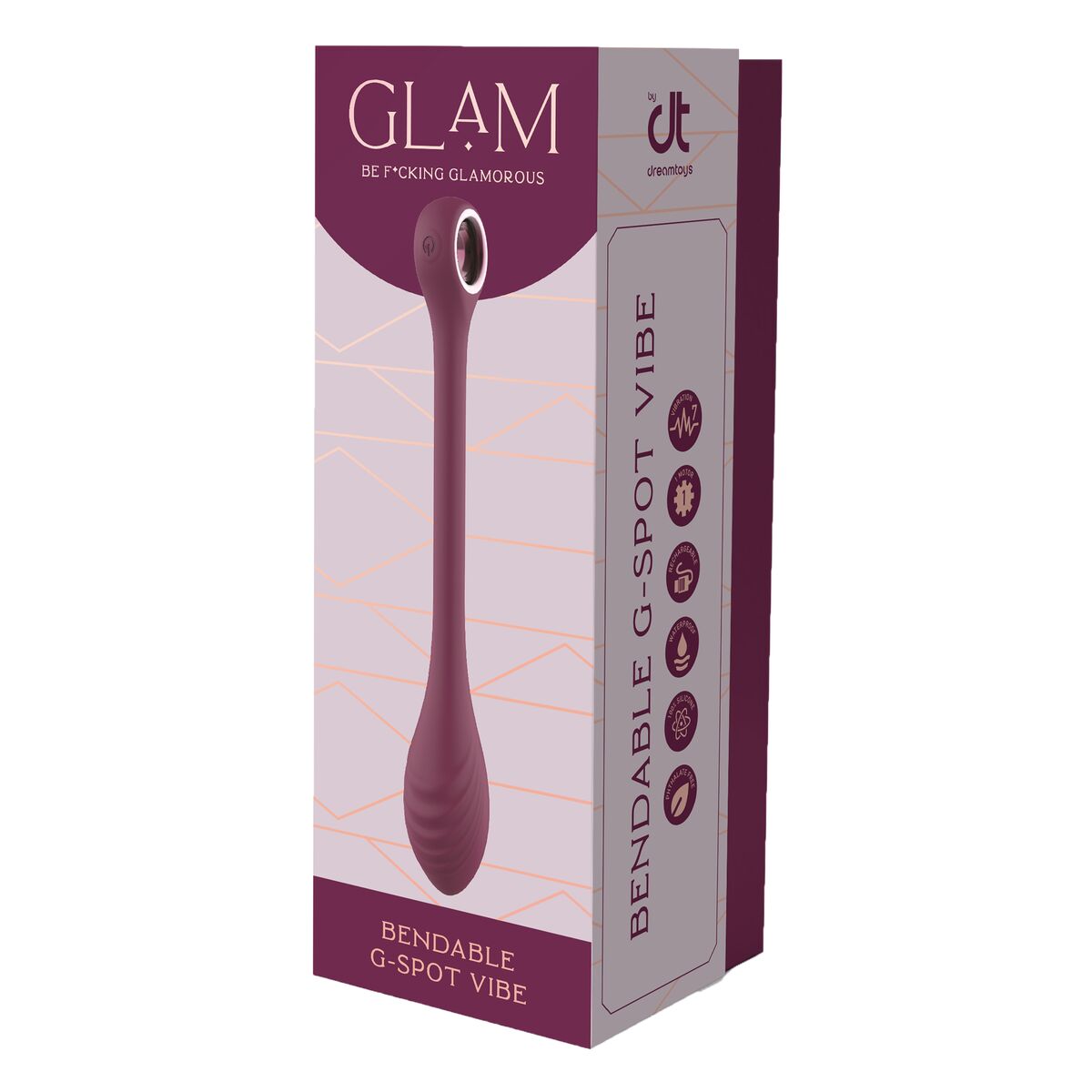 G-Spot Vibrator Dream Toys Glam Purple G-Spot Vibrator Dream Toys Glam Purple