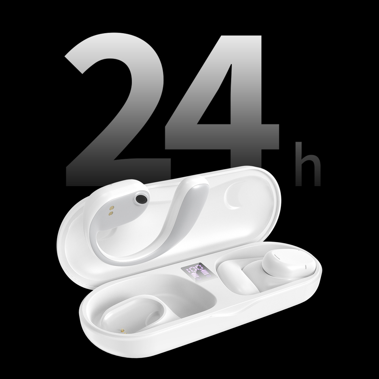 Dudao U17H Hi-Fi Bluetooth 5.3 wireless headphones white
