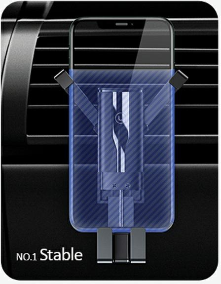 USAMS Air Vent Car Mount Gravity black ZJ058ZJ01 (US-ZJ058)