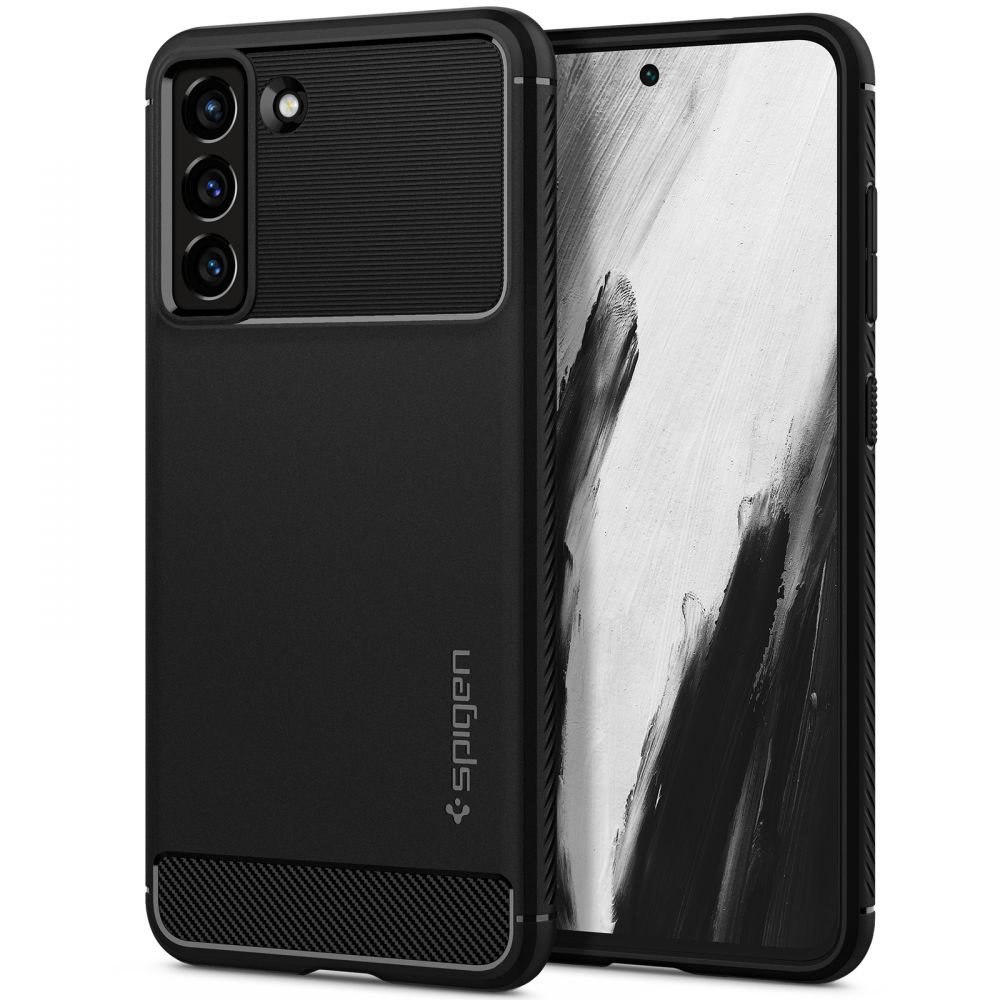 Etui Spigen Rugged Armor Samsung Galaxy S21 FE Matte Black
