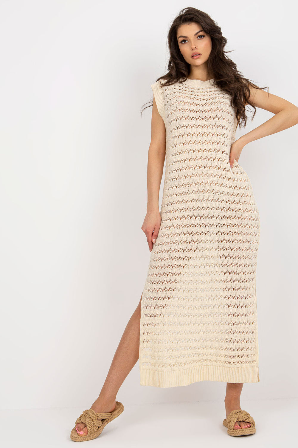  Beach Dress model 181530 Badu  beige