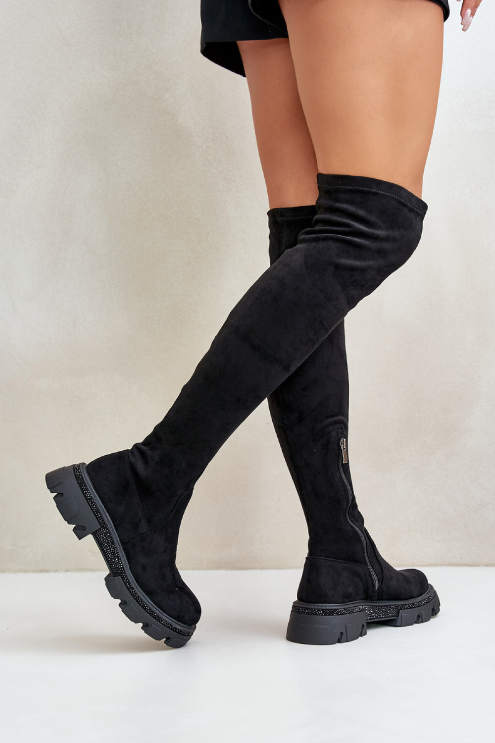  Thigh-Hight Boots model 199870 Step in style  black